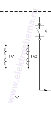 КРУ2-10-28 Схема главных цепей.