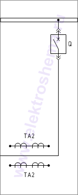 КРУ2-10-44 Схема главных цепей.
