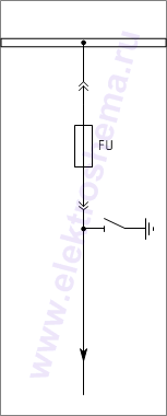 КРУ2-10-401 Схема главных цепей.