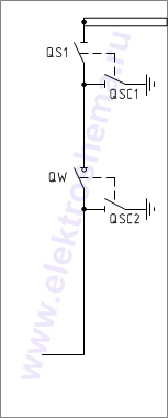 КСО-202В-29 Схема главных цепей.