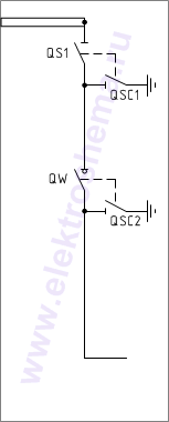 КСО-202В-30 Схема главных цепей.