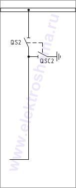 КСО-285-22 Схема главных цепей.