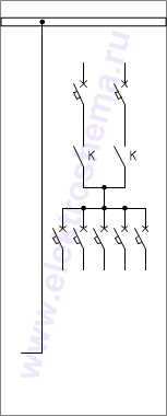 КСО-298-28.1А Схема главных цепей.