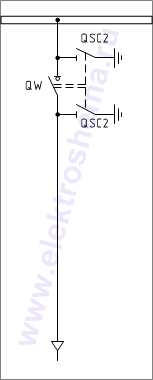 КСО-306-06 Схема главных цепей.
