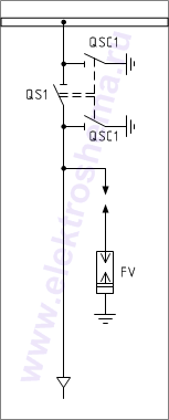 КСО-306-10 Схема главных цепей.