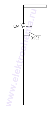 КСО-306-22 Схема главных цепей.