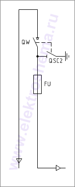 КСО-306ШВВ-13 Схема главных цепей.