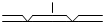 Фиксирующий механизм, приобретающий положение фиксации после передвижения вправо и влево - обозначение на схеме (вариант 2).