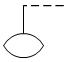 Привод поплавковый - обозначение на схеме (вариант 1).