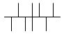 Графическое разветвление (слияние) линий электрической связи в линию групповой связи, разводка жил кабеля или проводов жгута - обозначение на схеме.