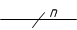 Группа линий электрической связи однолинейно - обозначение на схеме.