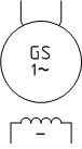 Генератор (GS) или двигатель (MS) синхронный однофазный
