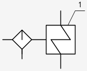 Сепаратор-пароперегреватель промежуточный (СПП) одноступенчатый