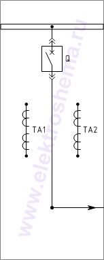 КРУ2-10-33 Схема главных цепей.