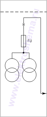 КРУ2-10-219 Схема главных цепей.