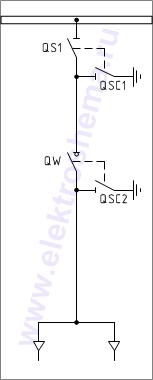 КСО-202В-27 Схема главных цепей.