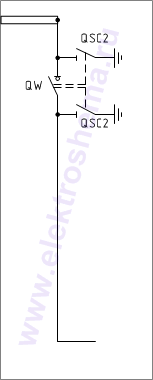 КСО-306-23 Схема главных цепей.