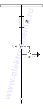 КСО-366-7Н Схема главных цепей.