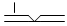 Фиксирующий механизм, приобретающий положение фиксации после передвижения влево - обозначение на схеме (вариант 2).