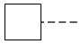 Аккумулятор механической энергии - обозначение на схеме (вариант 1).