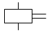 Привод электромагнитный - обозначение на схеме (вариант 2).