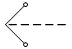 Привод центробежный - обозначение на схеме (вариант 1).
