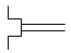 Привод биметаллический - обозначение на схеме (вариант 2).