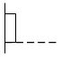 Привод линейкой (рейкой) - обозначение на схеме (вариант 1).
