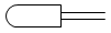 Привод привод щупом или прижимной планкой - обозначение на схеме (вариант 2).